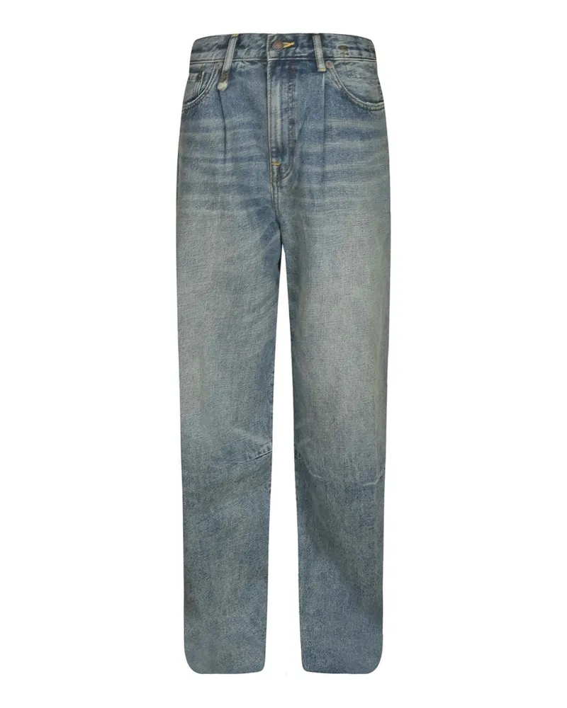 R13 Bootcut Jeans - Blau Blau