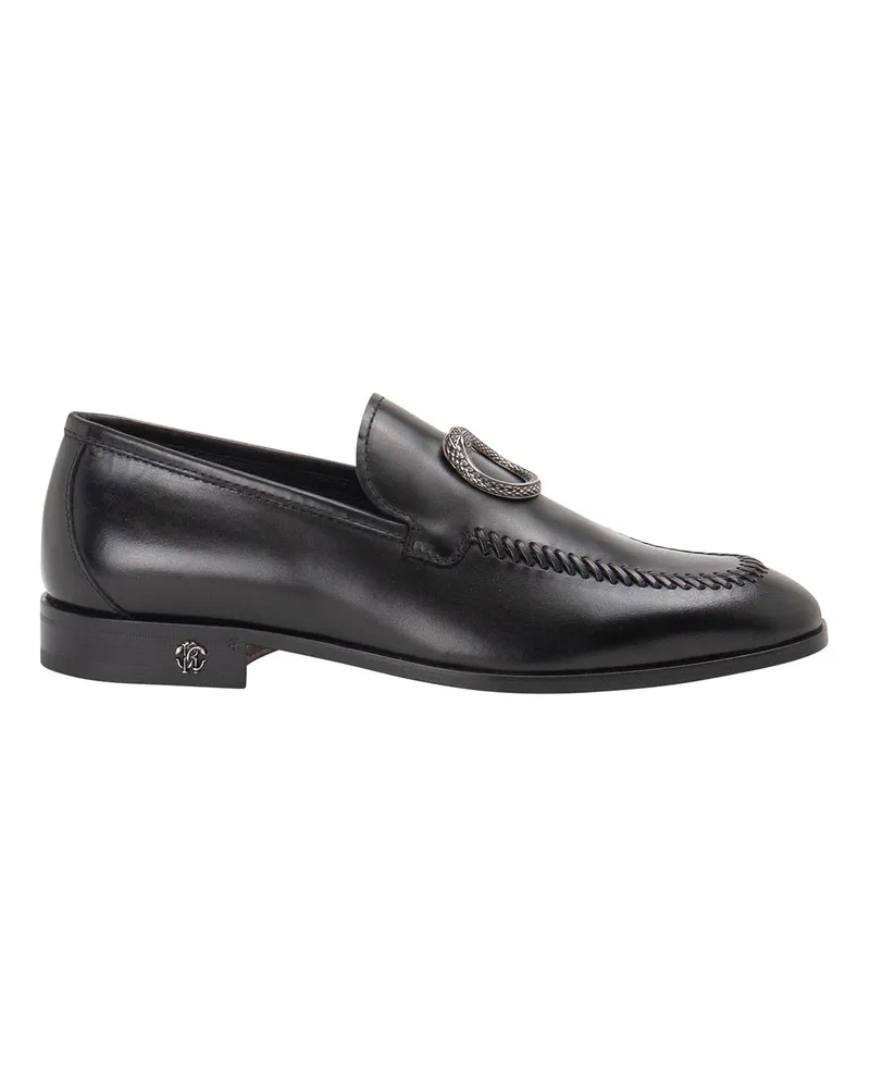 Roberto Cavalli Mokassins - Schwarz Schwarz