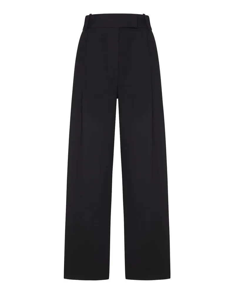 Giorgio Armani Casual Hose - Schwarz Schwarz