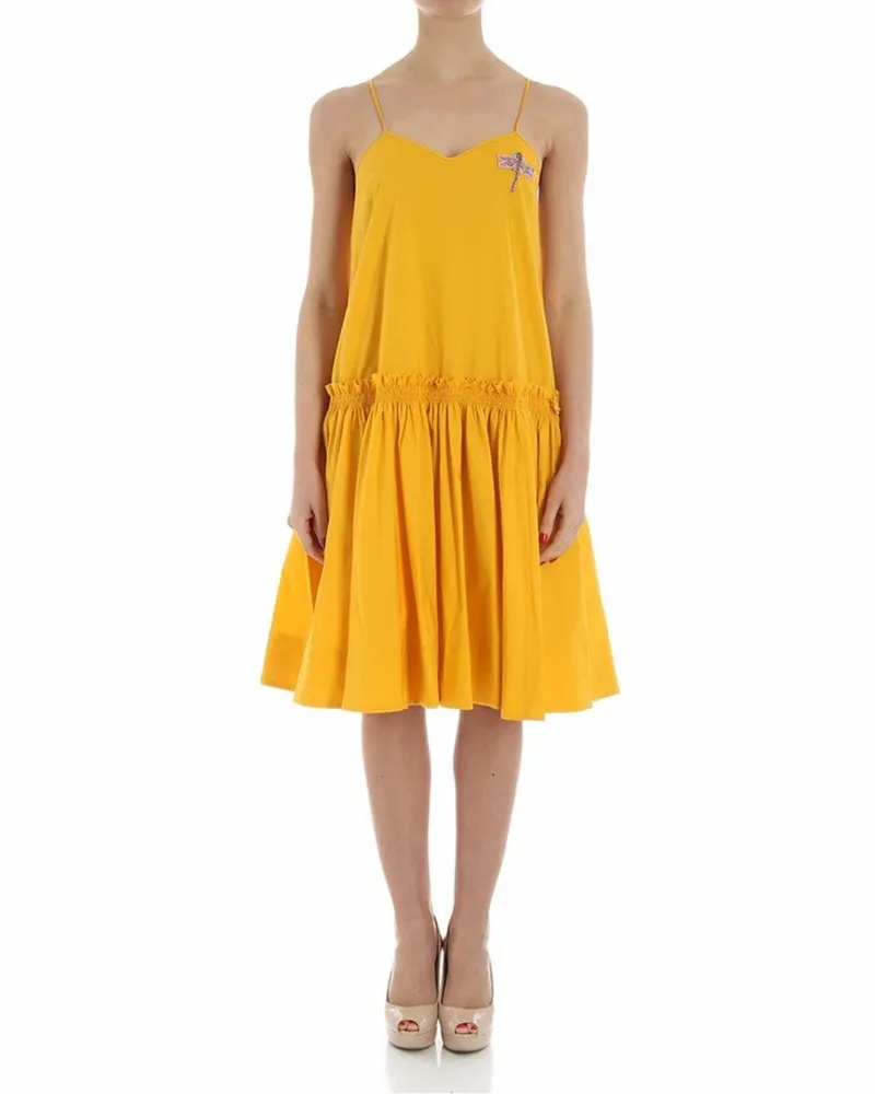 Vivetta Kurzes Kleid - Gelb Gelb