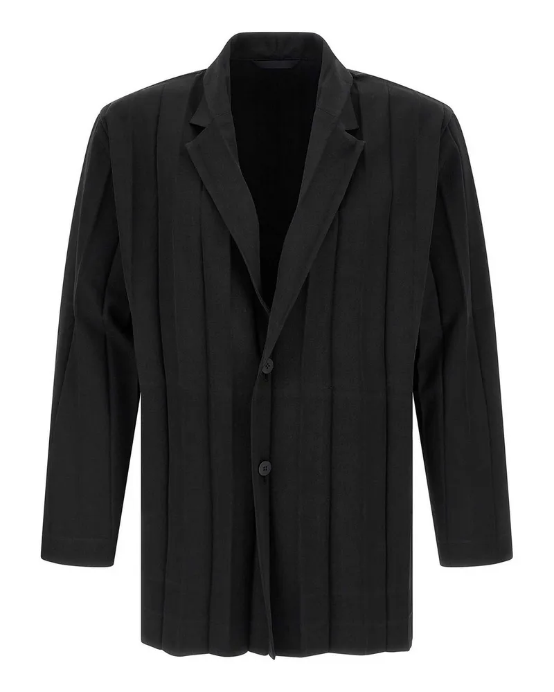 Issey Miyake Blazer - Schwarz Schwarz