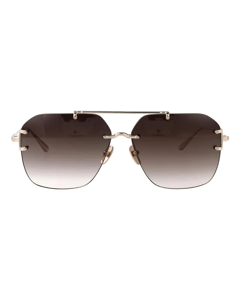 Linda Farrow Sonnenbrille - Gold Gold