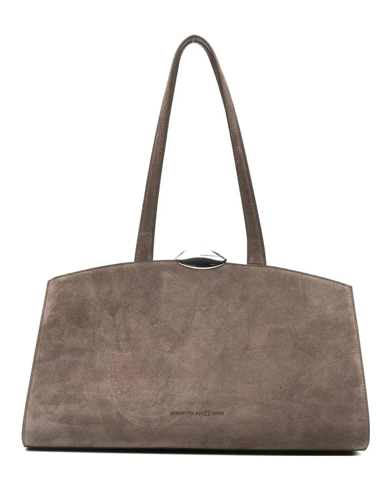 Benedetta Bruzziches Schultertasche - Grau Grau