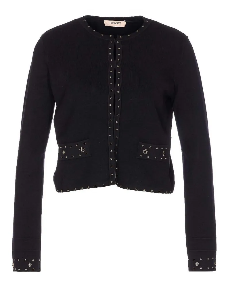 Twin-Set Casualjacke - Schwarz Schwarz