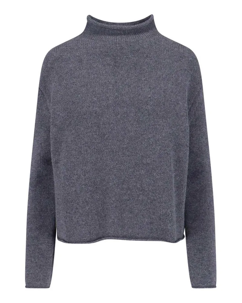 Lisa Yang Rundhalspullover - Grau Grau