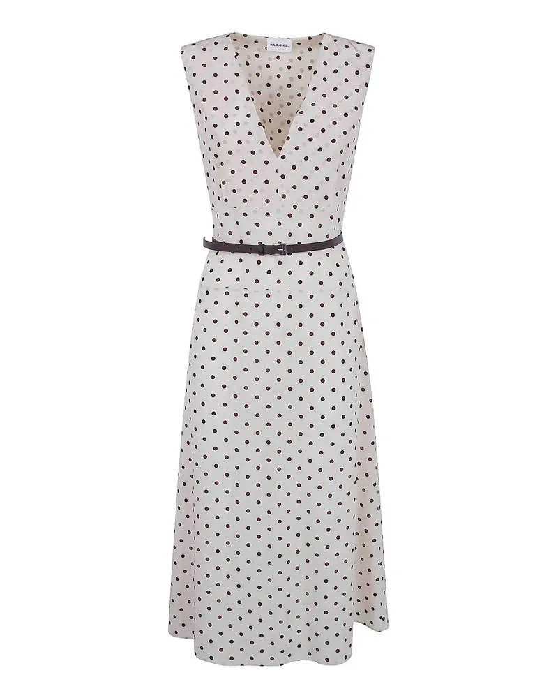 P.A.R.O.S.H. P. A.R. O H. Knielanges Kleid - Nude Nude