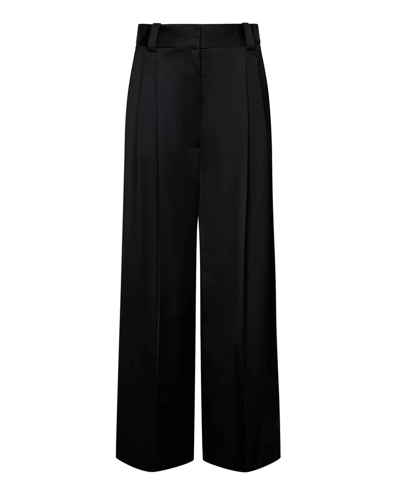 KHAITE Casual Hose - Schwarz Schwarz