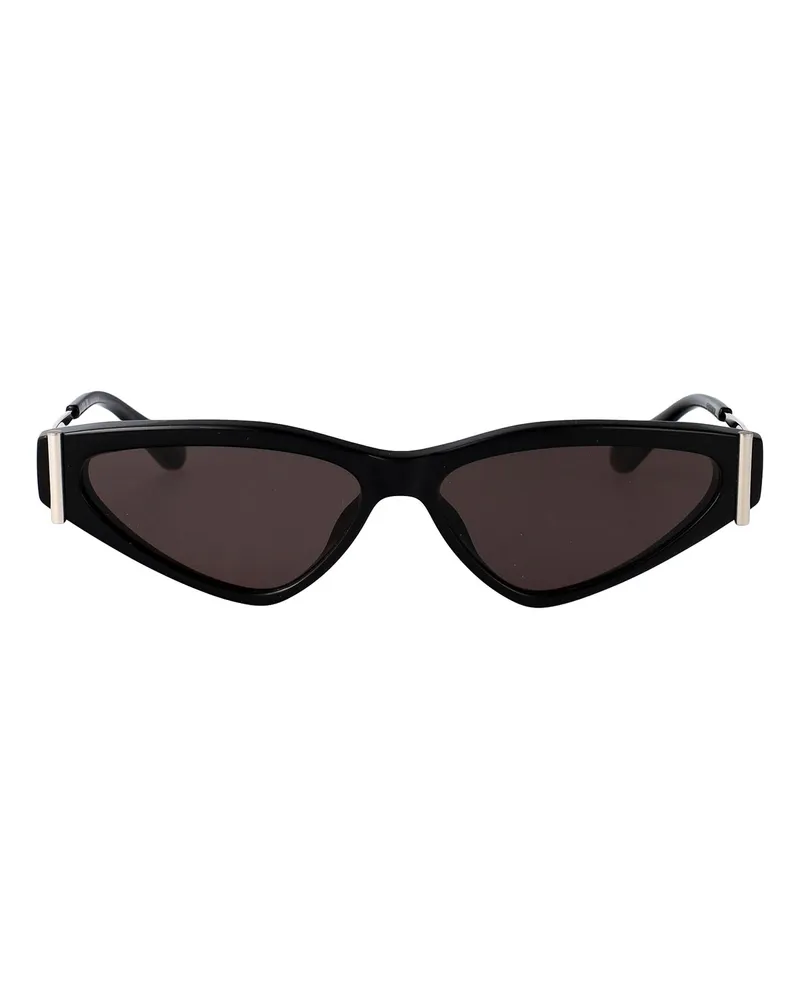Alexander McQueen Sonnenbrille - Schwarz Schwarz