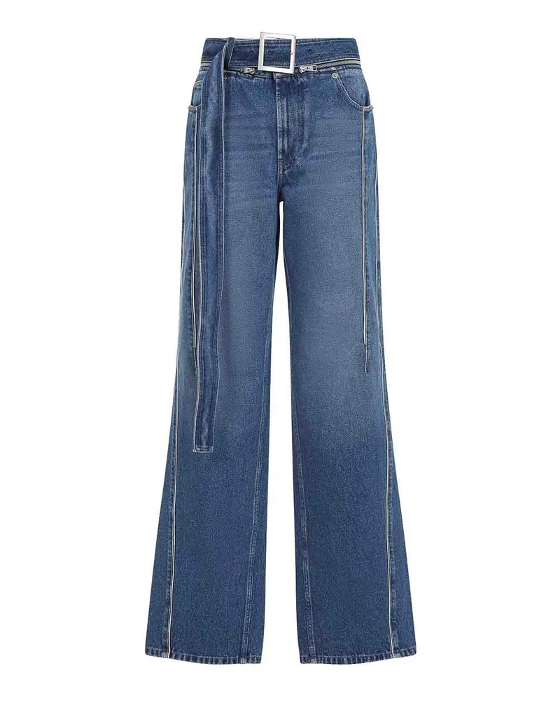 Jean Paul Gaultier Bootcut Jeans - Blau Blau