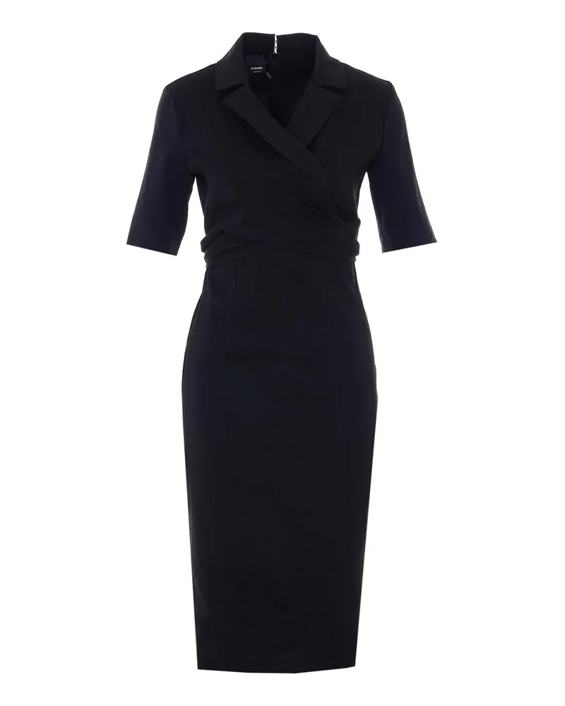 Pinko Kurzes Kleid - Schwarz Schwarz