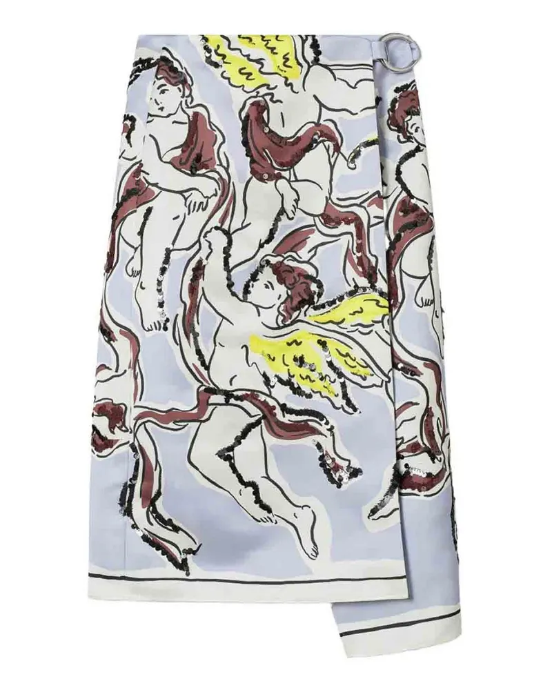 Tory Burch Schlagjeans - Bunt Bunt