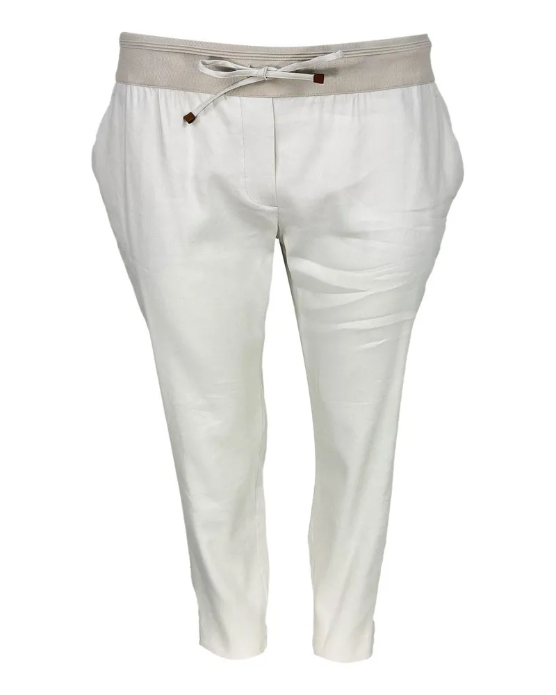 Lorena Antoniazzi Casual Hose - Grau Grau