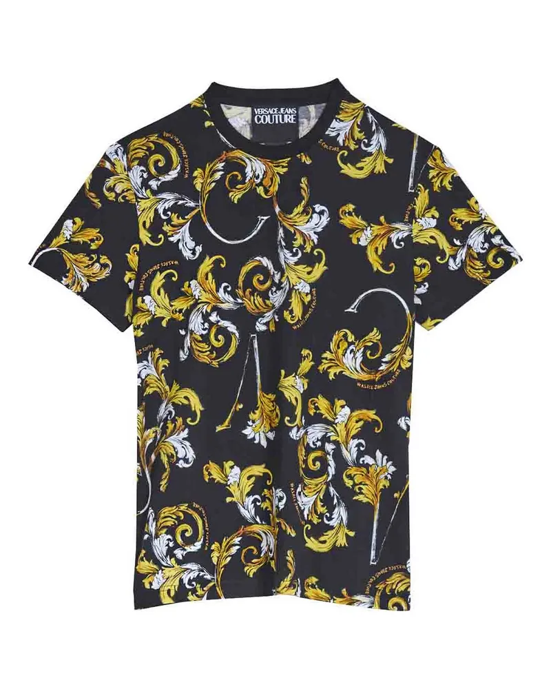 Versace Jeans T-Shirt - Schwarz Schwarz