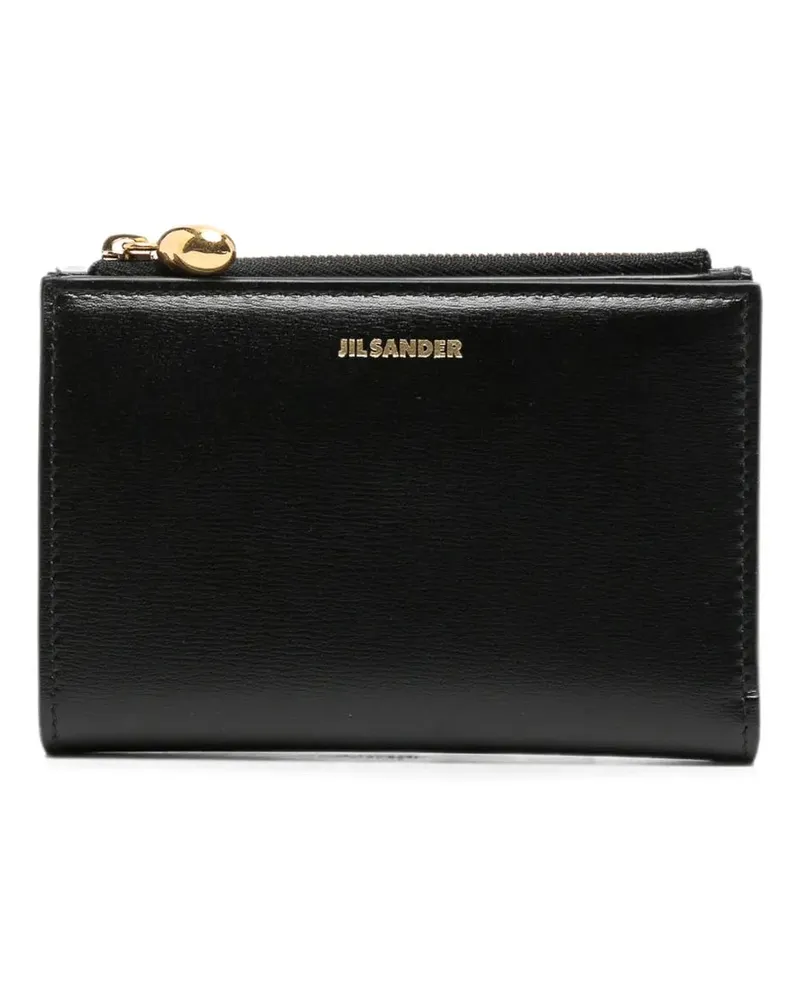 Jil Sander Portemonnaie - Schwarz Schwarz