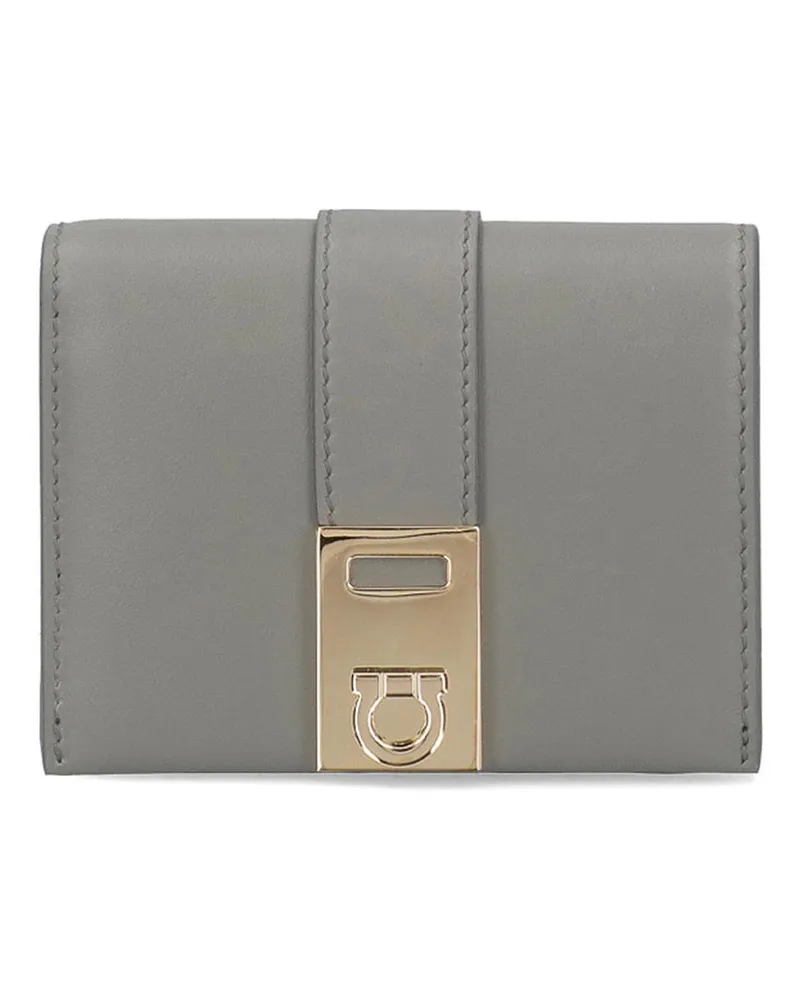 Ferragamo Portemonnaie - Grau Grau