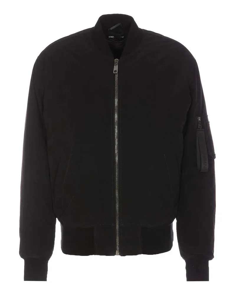 Dolce & Gabbana Casualjacke - Schwarz Schwarz
