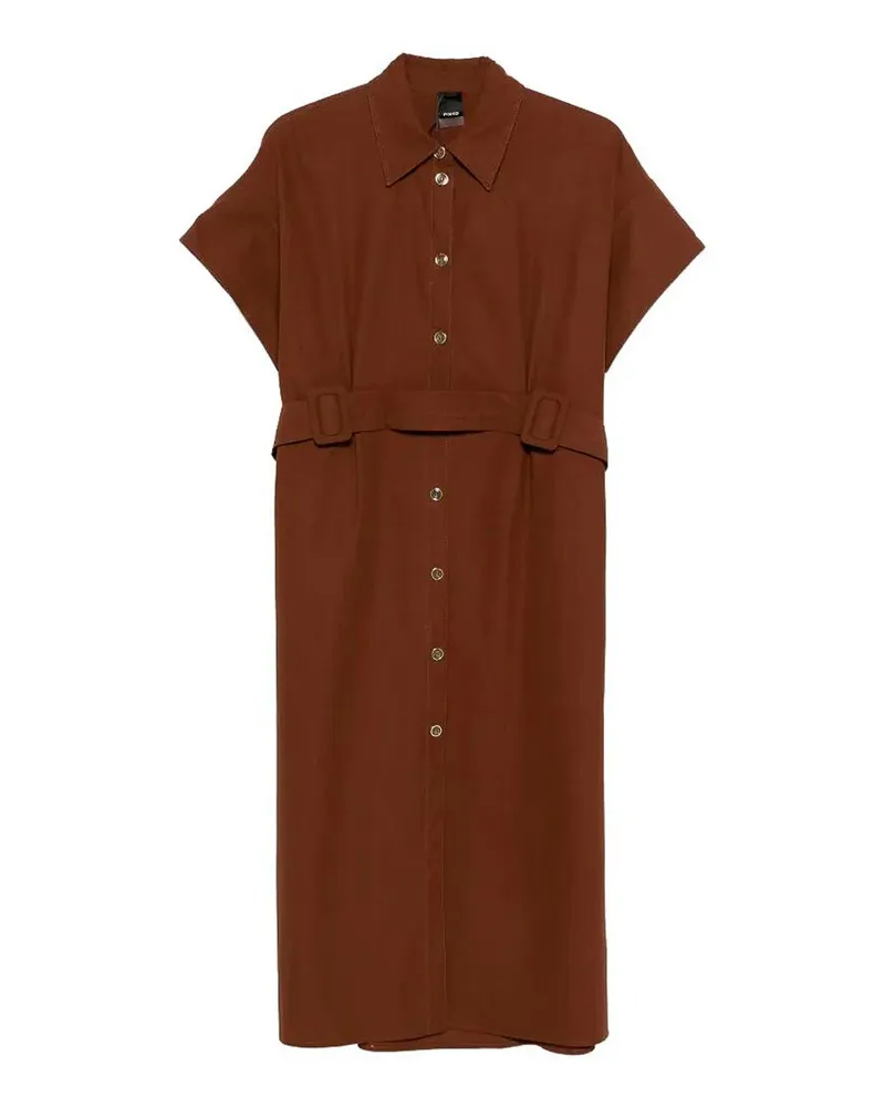 Pinko Knielanges Kleid - Braun Braun