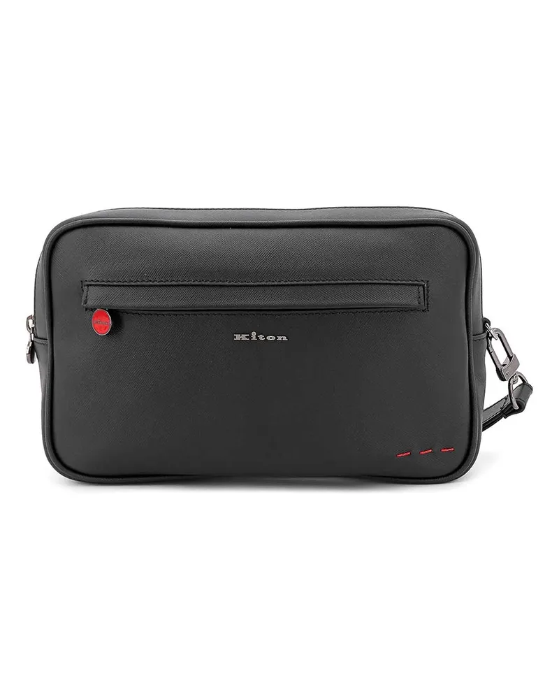 Kiton Clutch - Schwarz Schwarz