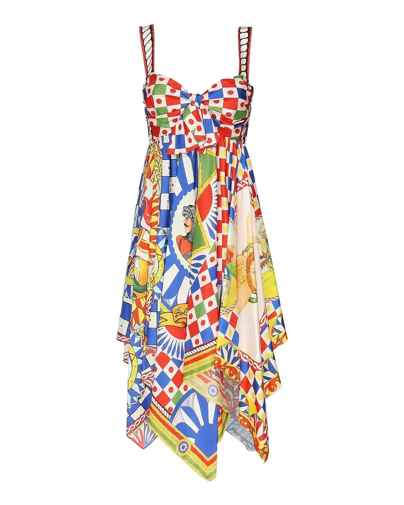 Dolce & Gabbana Knielanges Kleid - Blau Blau
