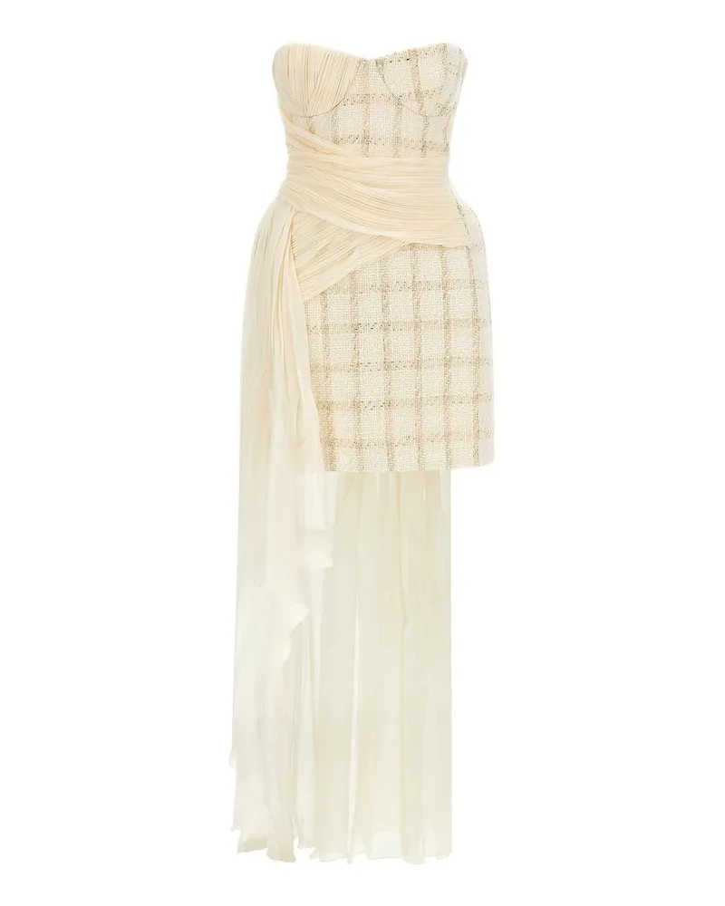 Elisabetta Franchi Abendkleid - Weiß Weiß