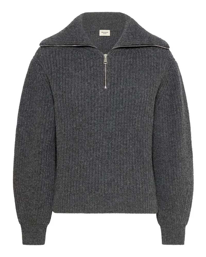 Max Mara Rollkragenpullover - Grau Grau