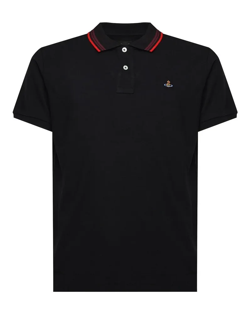 Vivienne Westwood Poloshirt - Schwarz Schwarz
