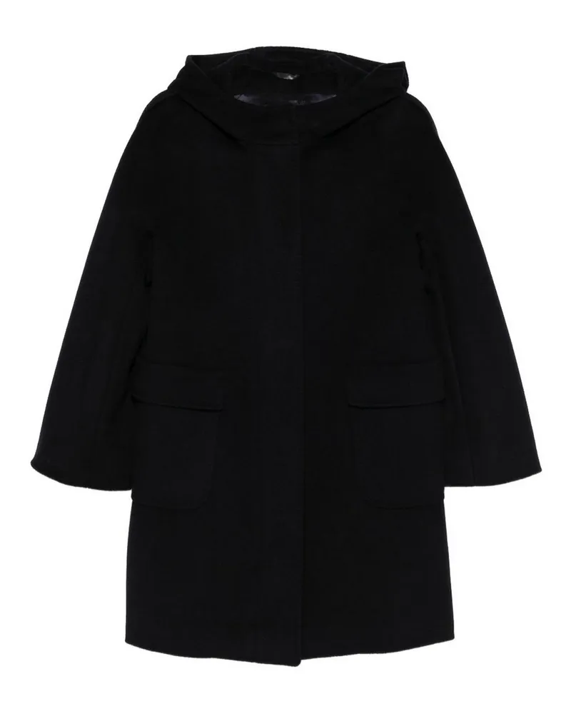 Cinzia Rocca Kurzer Mantel - Schwarz Schwarz
