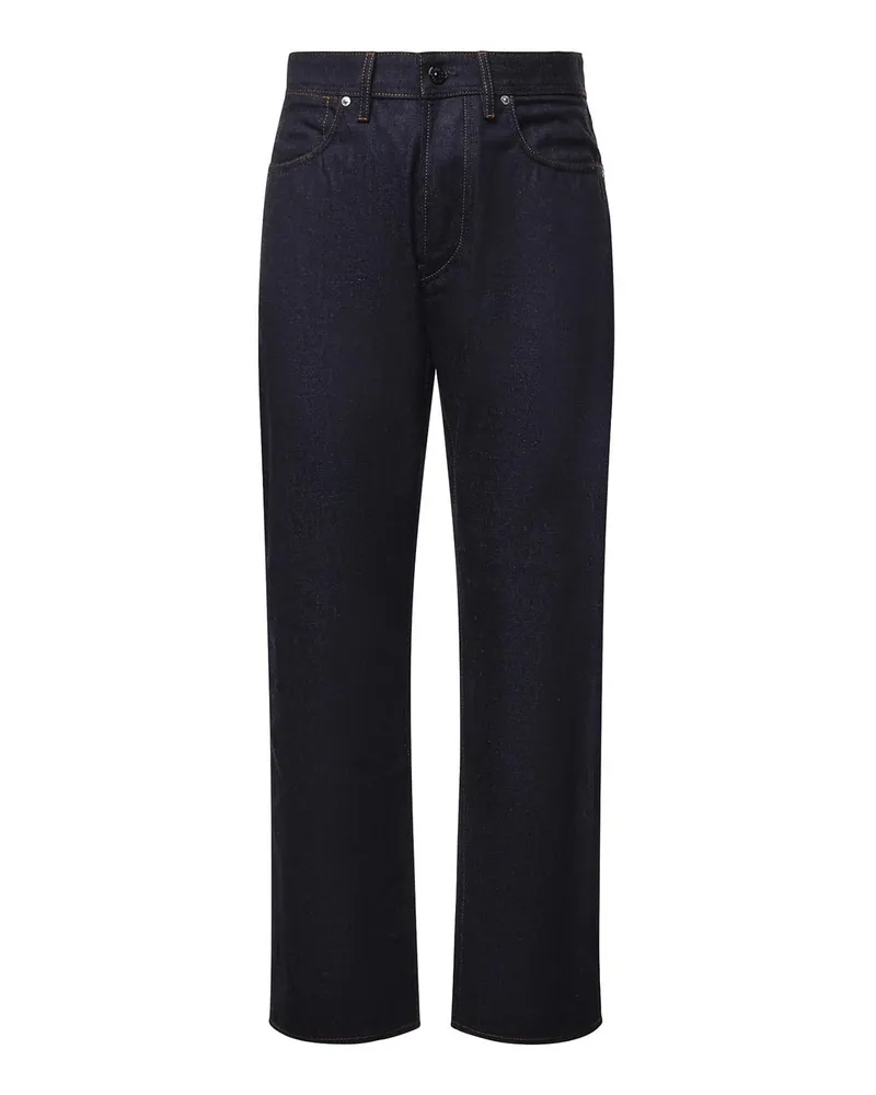 Stone Island Straight Leg Jeans - Blau Blau