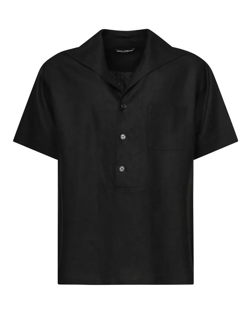 Dolce & Gabbana Hemd - Schwarz Schwarz