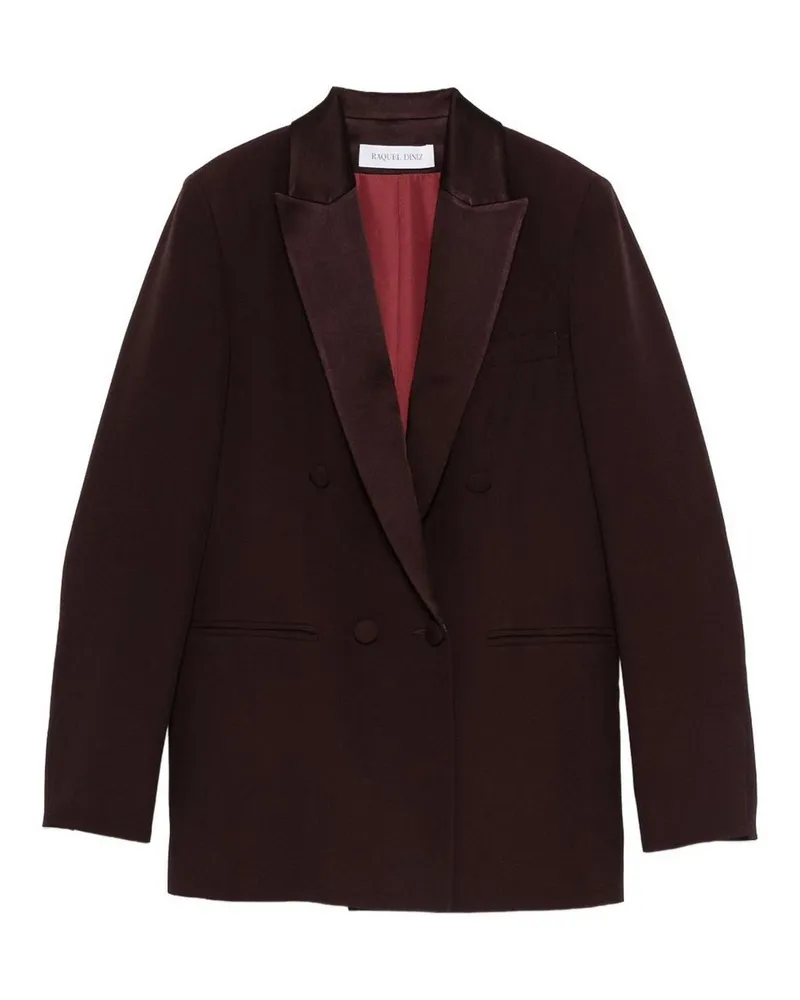 Raquel Diniz Blazer - Dunkelrot Dunkelrot