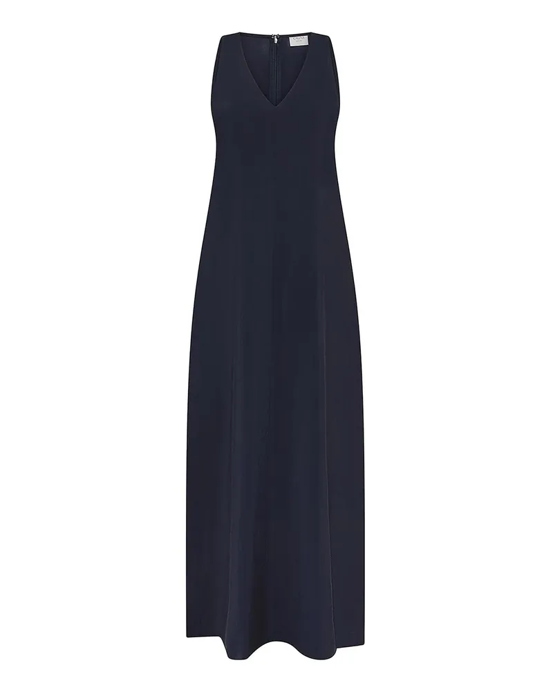 CRUNA Knielanges Kleid - Blau Blau