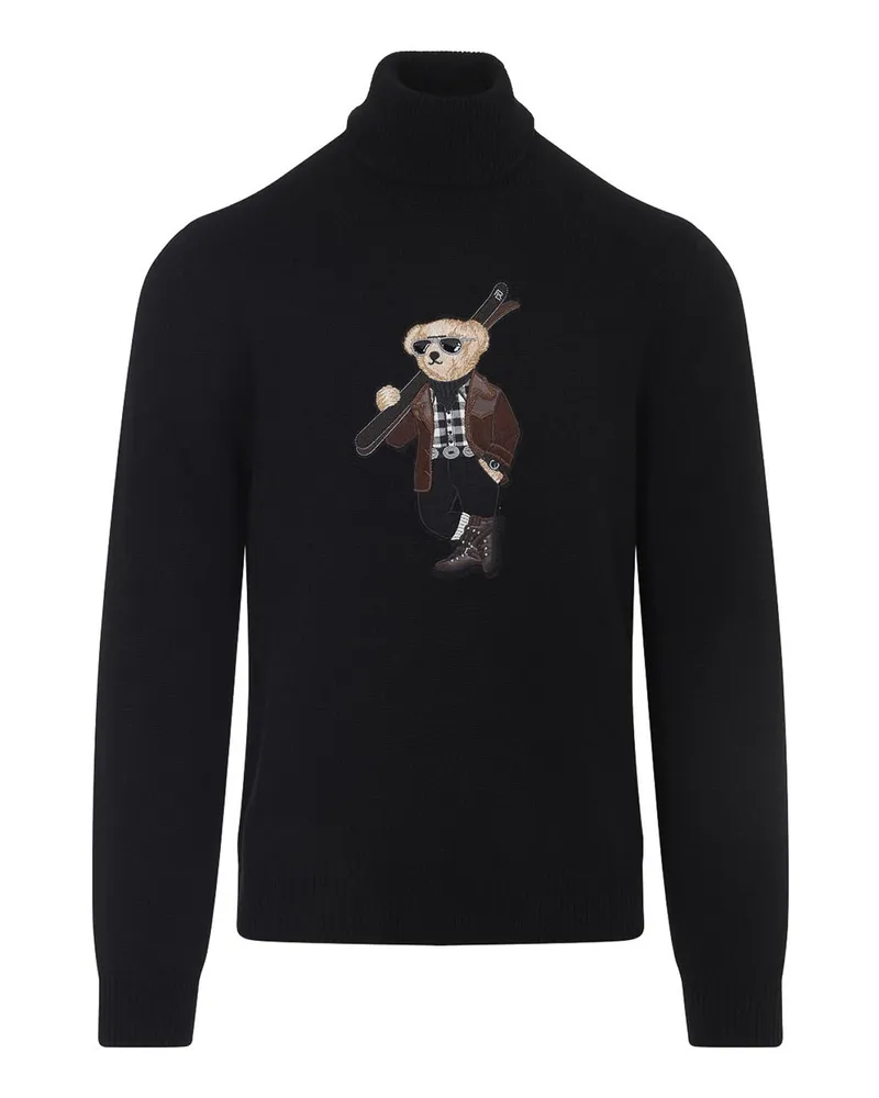 Ralph Lauren Rundhalspullover - Schwarz Schwarz