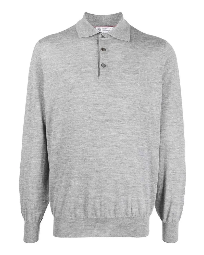 Brunello Cucinelli Rundhalspullover - Grau Grau