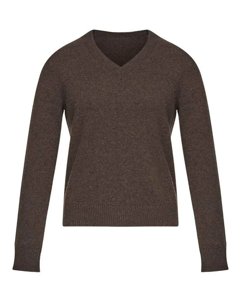 Maison Margiela V-Pullover - Braun Braun