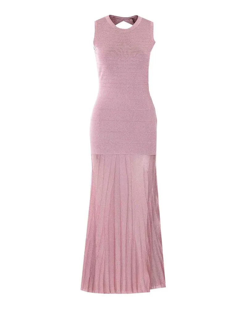 Twin-Set Knielanges Kleid - Nude Nude