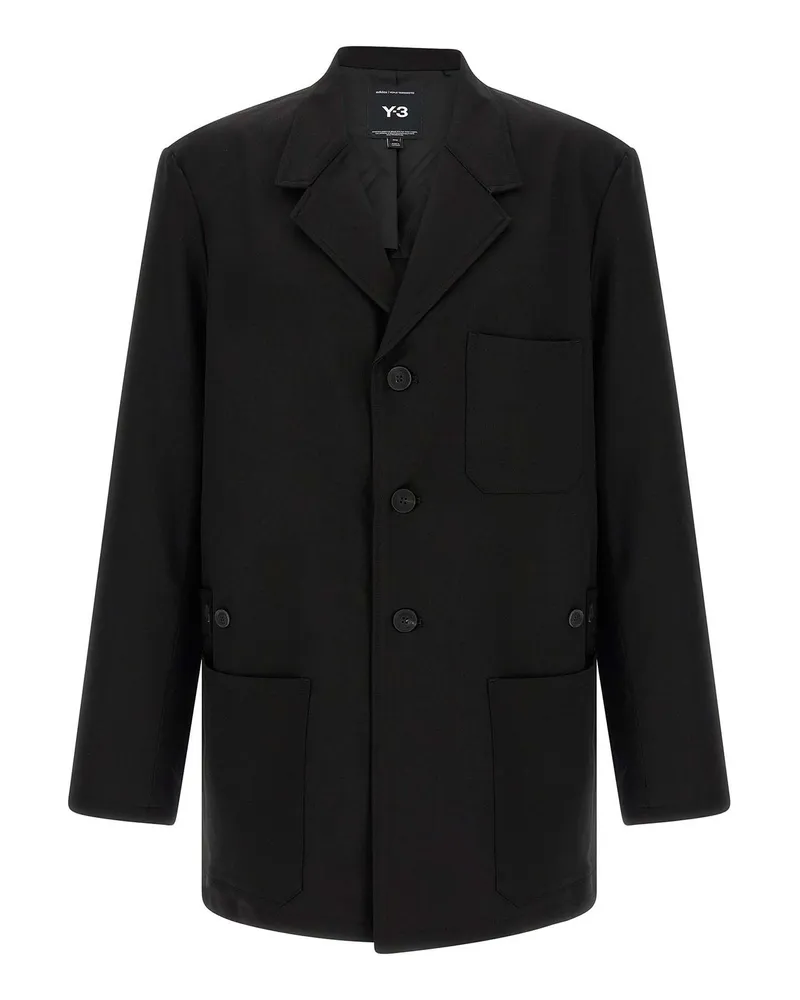 Y-3 Casualjacke - Schwarz Schwarz