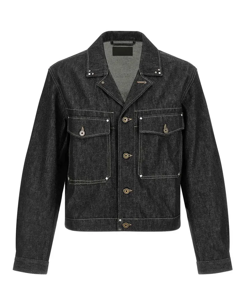 Christophe Lemaire Casualjacke - Schwarz Schwarz
