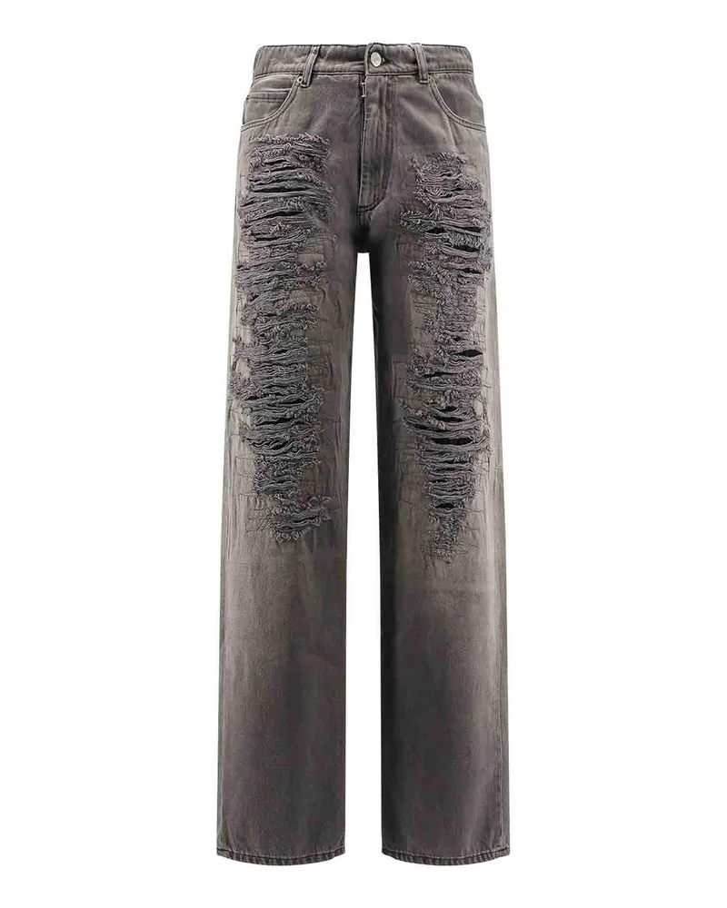 Maison Margiela Bootcut Jeans - Schwarz Schwarz