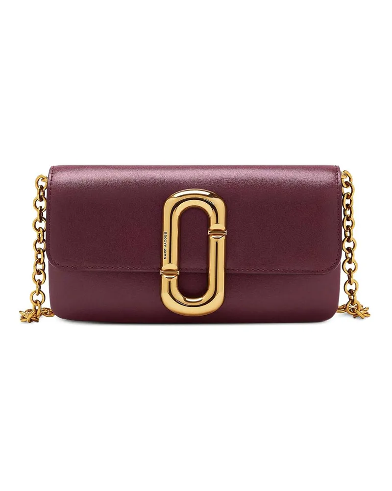 Marc Jacobs Clutch - Dunkelrot Dunkelrot