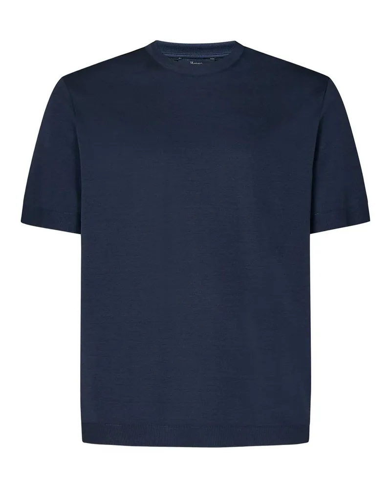 Herno T-Shirt - Blau