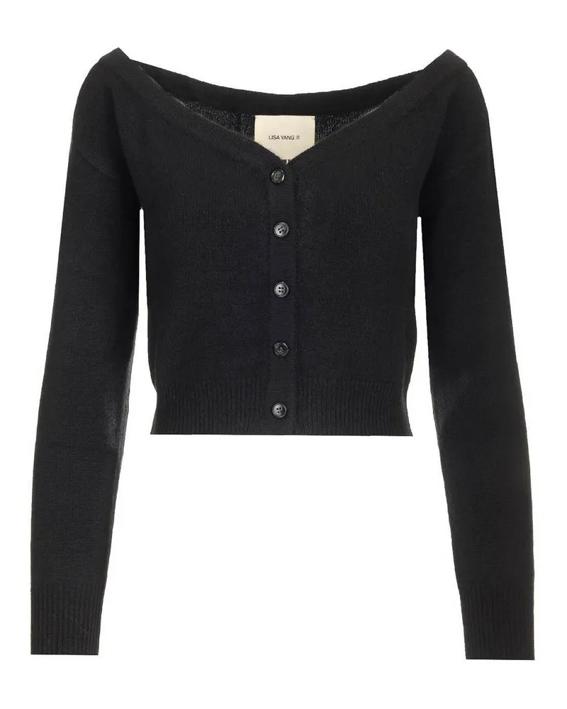 Lisa Yang Cardigan - Schwarz Schwarz