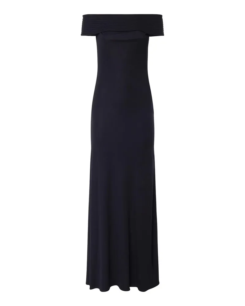Alaïa Knielanges Kleid - Schwarz Schwarz