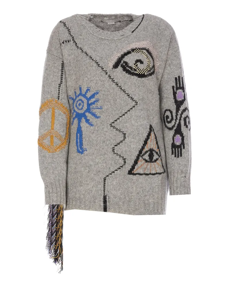 Stella McCartney Rundhalspullover - Bunt Bunt