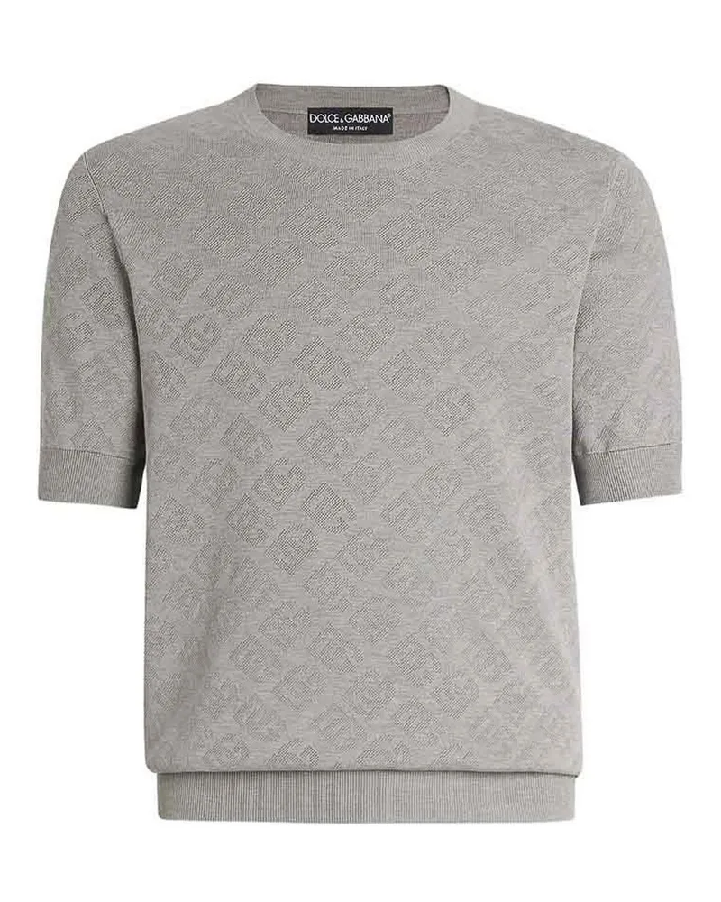 Dolce & Gabbana Rundhalspullover - Grau Grau