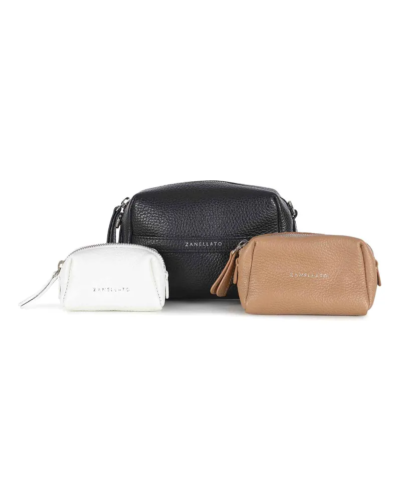 Zanellato Clutch - Schwarz Schwarz