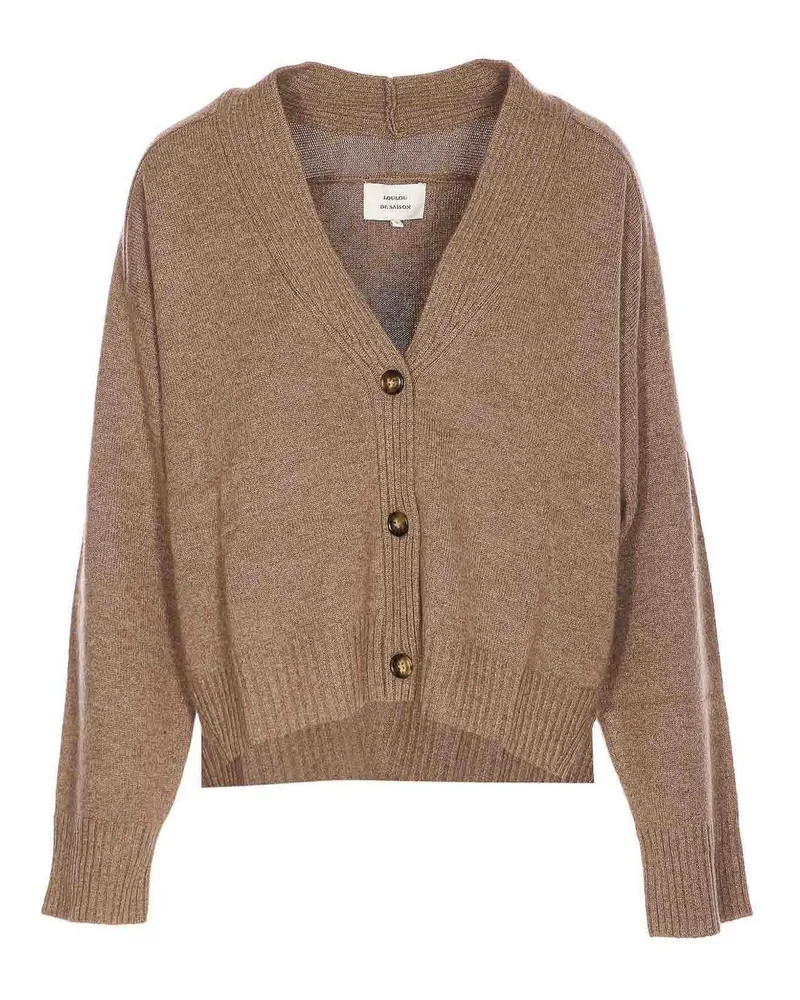 Loulou Studio Cardigan - Beige Beige
