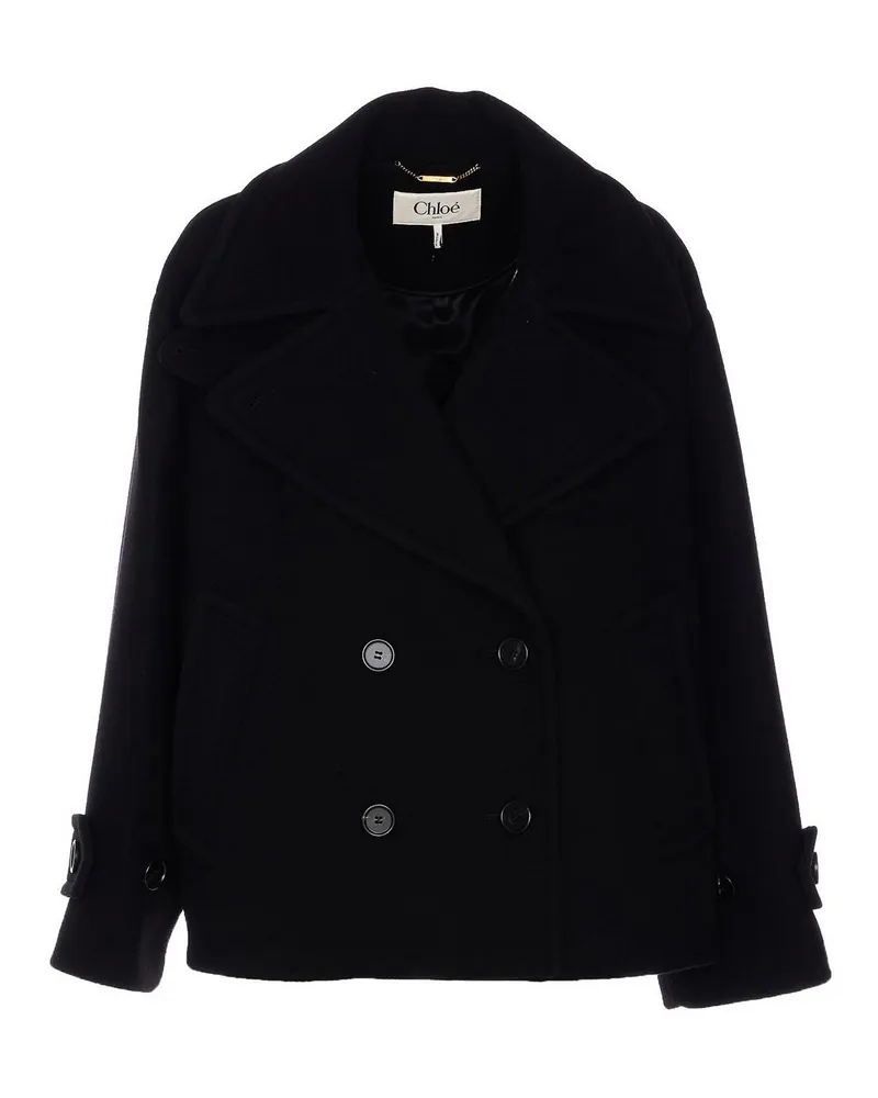 Chloé Casualjacke - Schwarz Schwarz