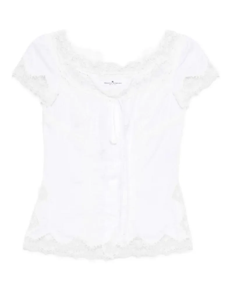 Ermanno Scervino Hemd - Weiß Weiß