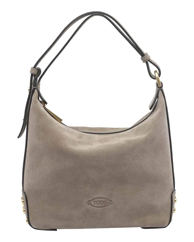 TOD'S Clutch - Grau Grau