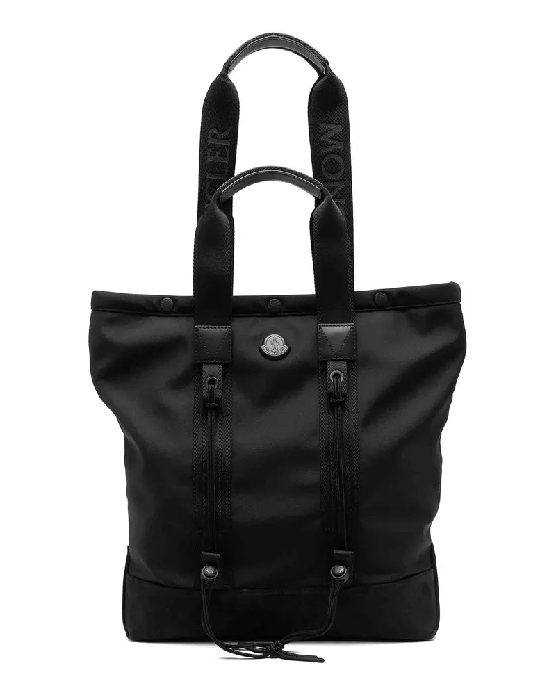 Moncler Shopper - Schwarz Schwarz